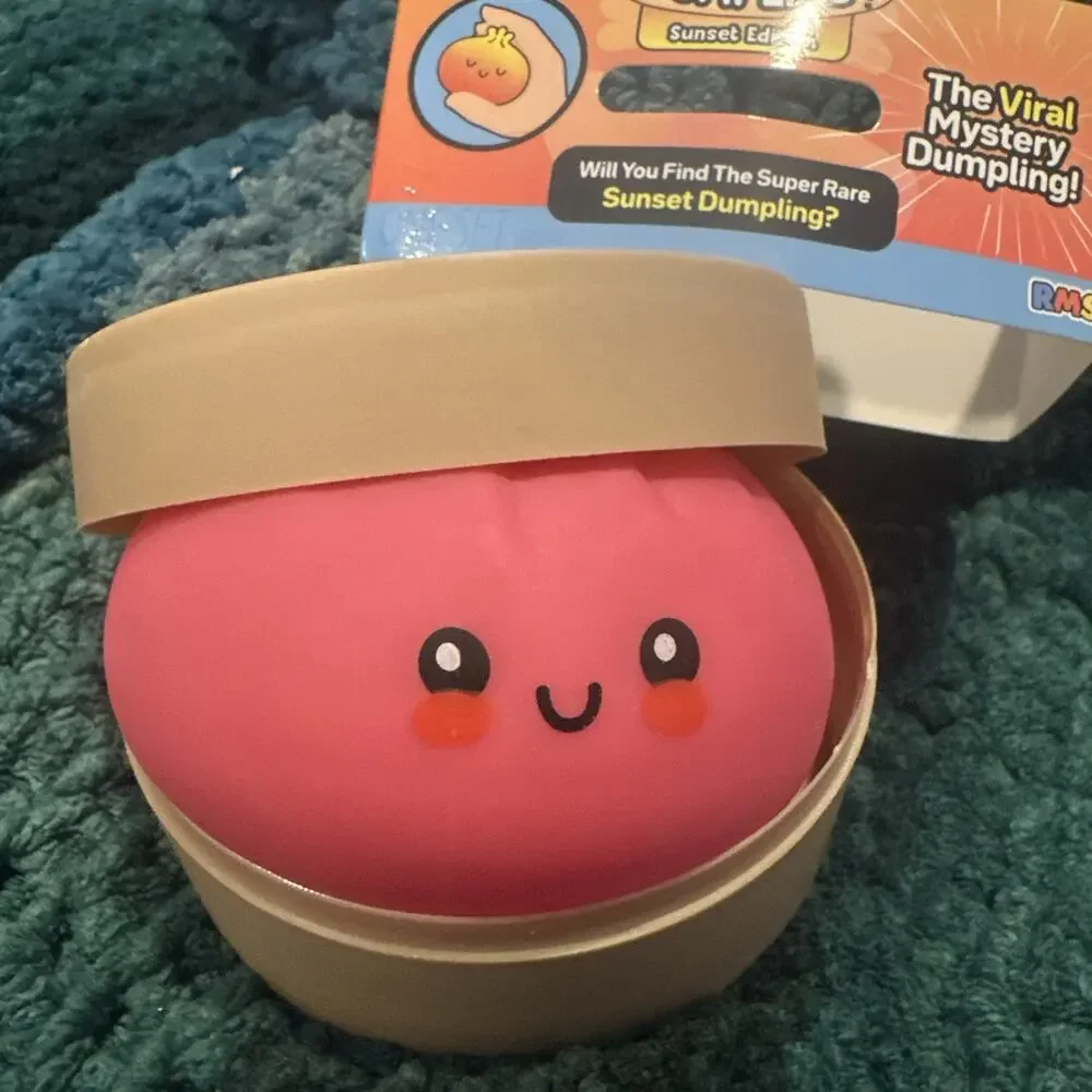 Mystery Dumpling SUNSET Edition Five Below Authentic Opened Box Pink